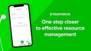 Teamdeck for Mobile One tap closer to effective resource management [upl. by Raclima]