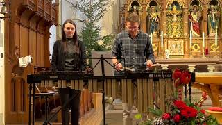 A Little Prayer by Evelyn Glennie A Duet Marimba Performance with a beautiful Finale [upl. by Nyrtak]