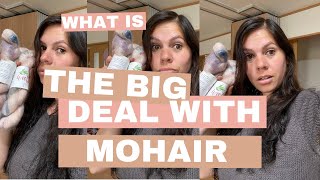 What The Mohair Why is everyone adding mohair to their knitting Part 1 [upl. by Busch]