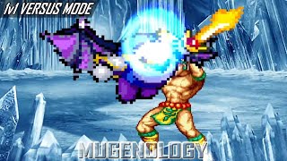 The Gandhara vs Meta Knight EDPJ  SNK vs Nintendo  MUGEN [upl. by Sidnal]