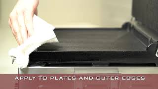 How to Clean amp Maintain a Panini Grill by Waring [upl. by Latoya]