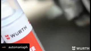 Cleaning w Wurth Brake Cleaner [upl. by Maurita]