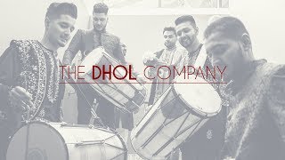 The DHOL Company  Groom  Baraat Entrance 4 X Drummers FULL VIDEO [upl. by Lyudmila226]