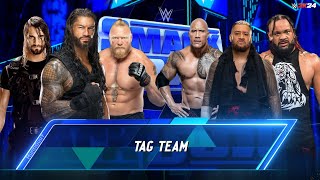 Team Roman Reigns vs Team Solo Sikoa WWE SMACKDOWN 6 Man Tag Team Match  FULL MATCH [upl. by Irrej]