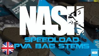 Nash Tackle Speed Load PVA Bag Stems [upl. by Htes646]