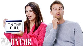 Emily Ratajkowski and Theo James Teach You British Slang  Vanity Fair [upl. by Teodor744]