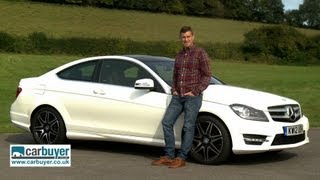 Mercedes CClass coupe review  CarBuyer [upl. by Nabatse]