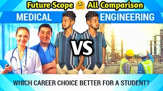 Engineering vs Medical  Which has better career [upl. by Ahcsat126]