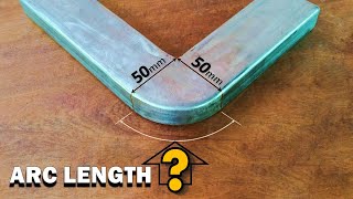 HOW TO CUT A SQUARE TUBING TO 90° WITH PROPER RADIUS CORNER [upl. by Ailisec]