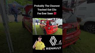 Super clean Renault Clio 182 track car spotted at Castle Combe Circuit [upl. by Daffy]