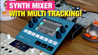 Small Synth Mixer with Multi Track Recording 1010music Bluebox Review [upl. by Anemaj]