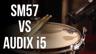 Audix i5 vs Shure SM57 on Snare Drum [upl. by Casilde477]