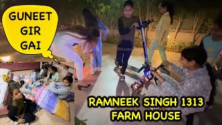 Guneet Segway Se Gir Gai 😢 at Ramneek Singh Farm House 😍 [upl. by Rannug590]