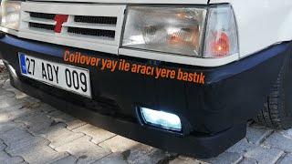 Doğana Coilover ayarı yaptıkaracı yere bastık [upl. by Batholomew524]