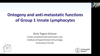 quotOntogeny and antimetastatic function of group 1 innate lymphocytesquot by Dr Sonia Tugues [upl. by Phina713]