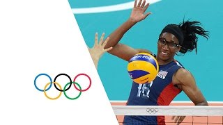 Womens Volleyball Pool B  Korea v USA  London 2012 Olympics [upl. by Maje]