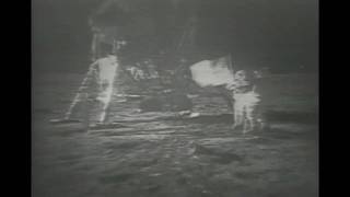 NASA  quotPlant the Flagquot  Partially Restored Apollo 11 Video [upl. by Otilia]