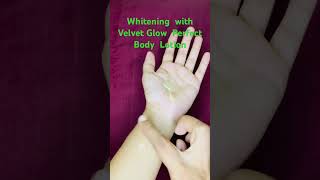 Whitening with Velvet Glow Perfect Body Lotion 🥰 [upl. by Lellih963]