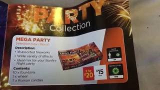 Asda 2016 Firework Leaflet [upl. by Frayda]