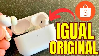 O melhor AirPods Pro Réplica que já tive Feedback 7 meses de uso Cópia do AirPods Pro da Apple [upl. by Noonan]