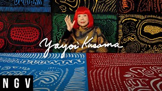 Yayoi Kusama at NGV [upl. by Ardenia]