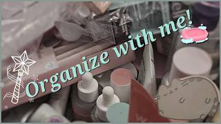 Organize With Me  ASMR Organization  Rummaging Show amp Tell Overexplaining Chatty Satisfying [upl. by Jt]