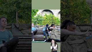 🤣 unexpected situation💥 prank pranksterlaughs funny laugher comedy laugter funnyprank [upl. by Llewen]