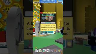 Buoyant Bee in 300 royal jelly bss mythic luck viral beeswarmsimulator [upl. by Adnylam]