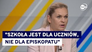 Nowacka skończyły się czasy że to biskupi pisali prawo TVN24 [upl. by Ruel]