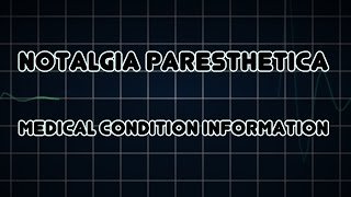 Notalgia paresthetica Medical Condition [upl. by Lleznod]