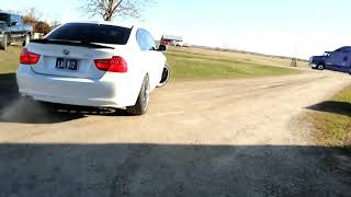 BMW 328i straight piped LOUD [upl. by Suicul]