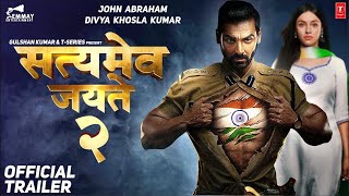 Satyamev Jayate 2  Official concept trailer John Abraham  Divya k  Milap Javeri Bhushan [upl. by Deborah]