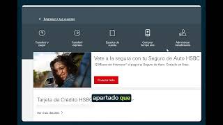 Tutorial Cómo Descargar Tu Estado de Cuenta HSBC desde la Computadora  2024 [upl. by Anivla56]