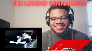 LEGEND AMERICAN REACTING TO AYRTON SENNA  TOP GEAR TRIBUTE [upl. by Matheson733]