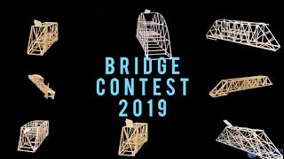 Bridge Contest 2019 Amazing Student Bridge Designs [upl. by Mortensen]