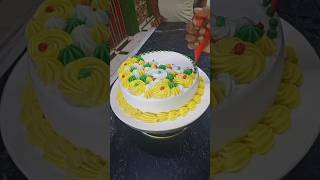 Colourful nozzle design new cakeytshort trending viralvideo pawan cake master [upl. by Docilla]