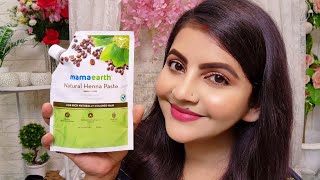 Mamaearth Natural Henna Paste for rich naturally coloured hair  RARA  Henna for grey hair  mehndi [upl. by Naima]