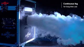 DJPOWER XSW2000 water low fog machine [upl. by Llij54]