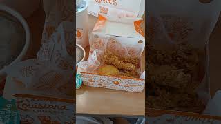 Popeyes 3 piece Popeyes fastfood [upl. by Romie]