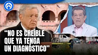 AMLO con tal de culpar al fiscal Zamarripa explica por qué fue la masacre Cardona [upl. by Melisent730]