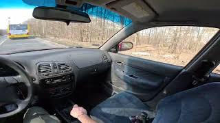 1998 Daewoo Nubira 2 0 16V 133HP 306 HP POV Test Drive [upl. by Arahset732]