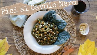 RICETTE CAVOLO NERO  PASTA FRESCA AL CAVOLO NERO [upl. by Gomez]