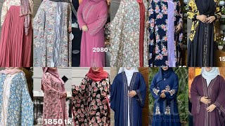 Latest dubai abaya borka collection💫 2023 trendy kaftan design arabic style abaya [upl. by Schroder]