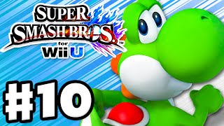 Super Smash Bros Wii U  Gameplay Walkthrough Part 10  Yoshi Nintendo Wii U Gameplay [upl. by Lev]