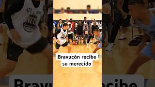 Bravucón Julián Newman recibe su merecido juliannewman deportes basketball baloncesto [upl. by Richart]