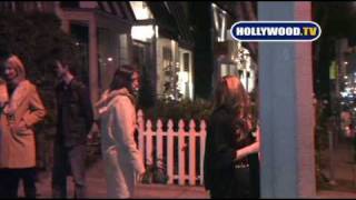 Devon Aoki Leaves KOI in West Hollywood [upl. by Nicholl402]