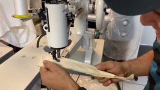 Consew 29 Cylinder Arm Shoe Repair and Mending Lock Stitch Hand bags Machine [upl. by Renzo]