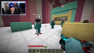 Muerte de MissaSinfonia en Squid Games Craft 😩😓 [upl. by Airdnekal]