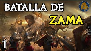 La BATALLA MÁS IMPORTANTE de ROMA  Batalla de ZAMA  Escipión vs Aníbal  Segunda Guerra Púnica 1 [upl. by Remliw]