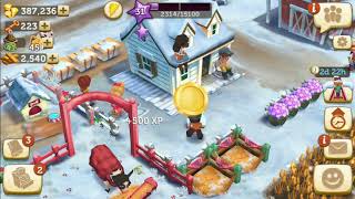 FarmVille 2 Country Escape  Level 30 to 31 Special Winter Edition Reindeers Tale [upl. by Lebasile987]